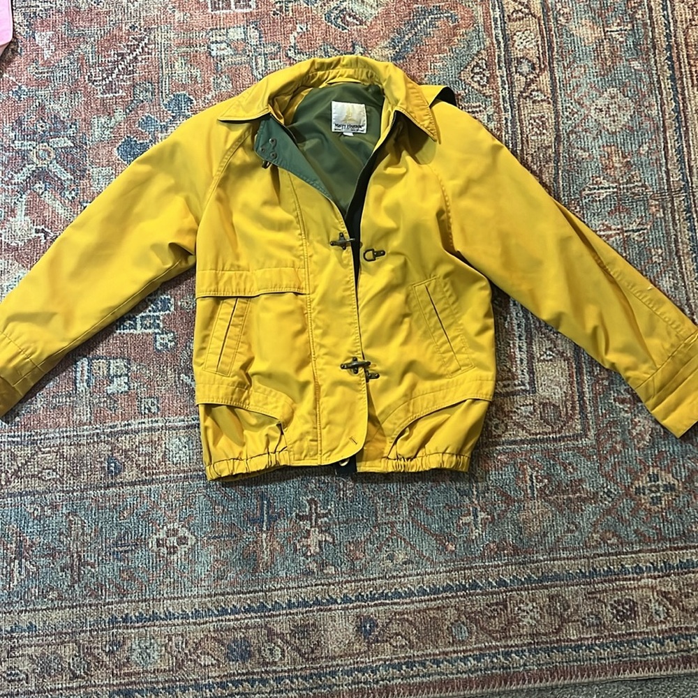 Men’s vintage Misty Harbor rain coat